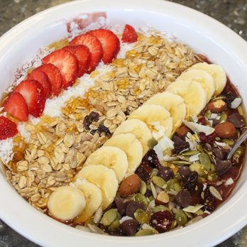 Indigo Organic - a bowl of fruit and oatmeal - Hair Salons Near Me - Mankato, Minnesota