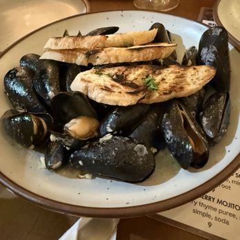 Amherst Oyster Bar - Muscles were huge and there was no broth! - Seafood Near Me - Amherst, Massachusetts