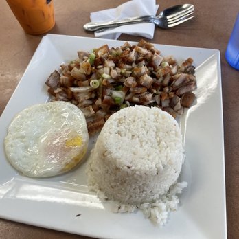 Millet’s Cafe - Pork sisig silog. - Barbeque Near Me - Beaumont, California