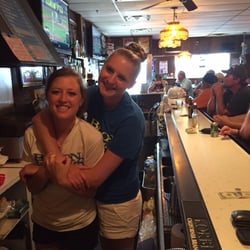 Baron Brook's - Fun bartenders at Baron Brooks during the Art Fair.