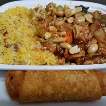 Hot Wok - Kung Pao Chicken combination meal - Chinese Near Me - Fleming Island, Florida Hot Wok - Kung Pao Chicken combination meal - Chinese Near Me - Fleming Island, Florida