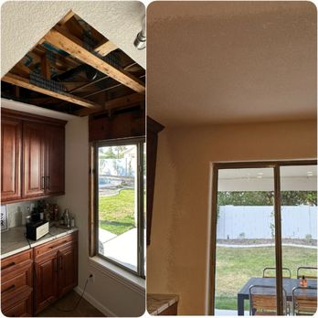 iPatch - A 2-story home is great until there's water damage on the ceiling in your dining room. Not to worry, though. We're here to help! - Drywall Installation & Repair Near Me iPatch - A 2-story home is great until there's water damage on the ceiling in your dining room. Not to worry, though. We're here to help! - Drywall Installation & Repair Near Me