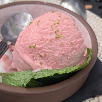 Costera Cocina Tulum - Chicago - This was possibly a sorbet, water ice, or Italian ice but it was pretty good. I don't know if it had milk in it so be careful. - Mexican Near Me - Chicago, Illinois Costera Cocina Tulum - Chicago - This was possibly a sorbet, water ice, or Italian ice but it was pretty good. I don't know if it had milk in it so be careful. - Mexican Near Me - Chicago, Illinois