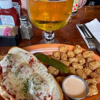 Mutt Lynch's - Meatball Sand $15 with tots. Delicious! - Pubs Near Me - Newport Beach, California