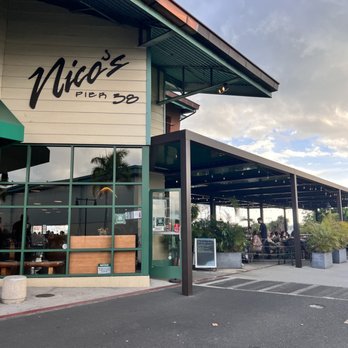 Nico's Pier 38 - Outside front entrance - Seafood Near Me - Honolulu, Hawaii