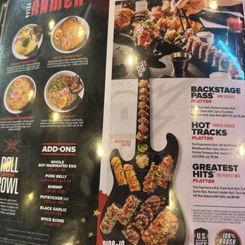 Rock N Roll Sushi - Great menu - Sushi Bars Near Me - Tucson, Arizona Rock N Roll Sushi - Great menu - Sushi Bars Near Me - Tucson, Arizona