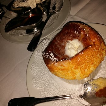 Dal Rae Restaurant - White chocolate and dark chocolate soufflé - Steakhouses Near Me - Pico Rivera, California