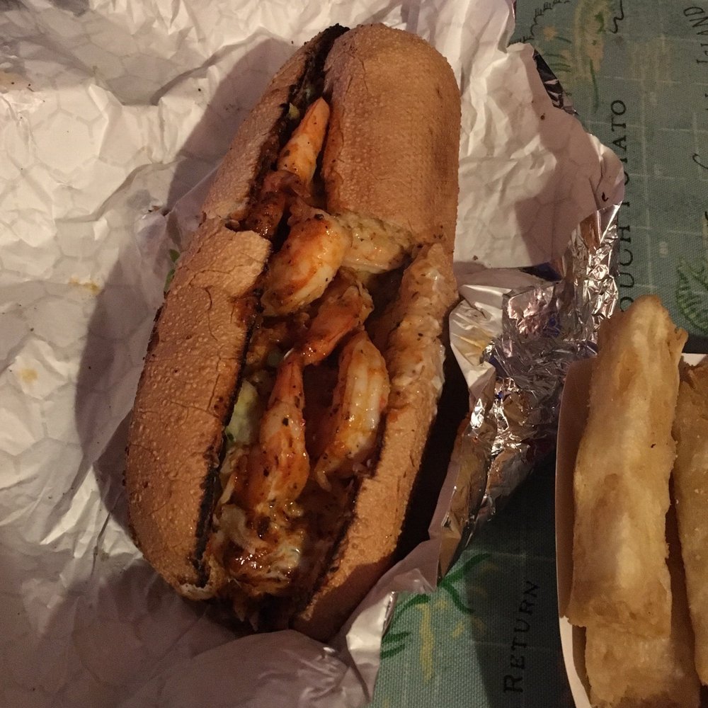 Bongos - Spicy shrimp po boy - Cuban Near Me - Seattle, Washington