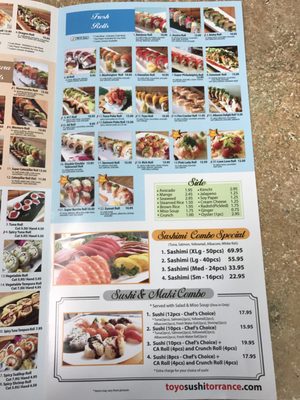 Menu photo 6 Toyo Sushi Torrance, CA