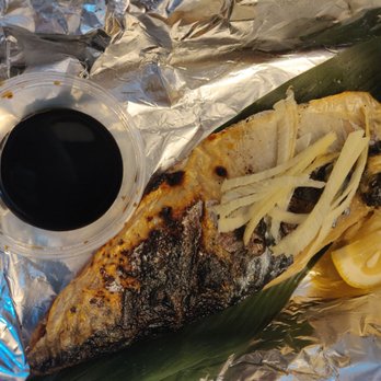 Anji Izakaya - Salted Grilled Mackerel - Japanese Near Me - Thornhill, Ontario Anji Izakaya - Salted Grilled Mackerel - Japanese Near Me - Thornhill, Ontario
