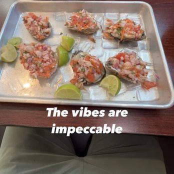 El Tecate Restaurant - Oysters (I forget this word in Spanish) con ceviche - Seafood Near Me - South Bend, Indiana