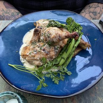Franny’s Bistro - Roast Poussin, at Franny's Bistro in Camden, ME. - New American Near Me - Camden, Maine Franny’s Bistro - Roast Poussin, at Franny's Bistro in Camden, ME. - New American Near Me - Camden, Maine
