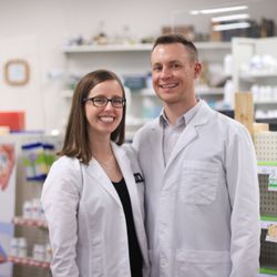 Ella Community Pharmacy - Westfield - Owners Lindsey Angelotti, PharmD & Erik Angelotti, PharmD.