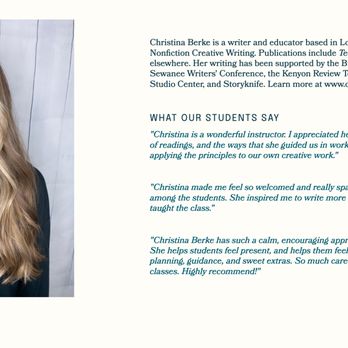 Christina Berke - Private Tutors Near Me Christina Berke - Private Tutors Near Me