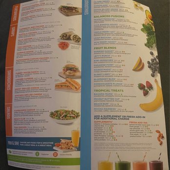 Tropical Smoothie Cafe - Menu - Juice Bars & Smoothies Near Me - Methuen, Massachusetts