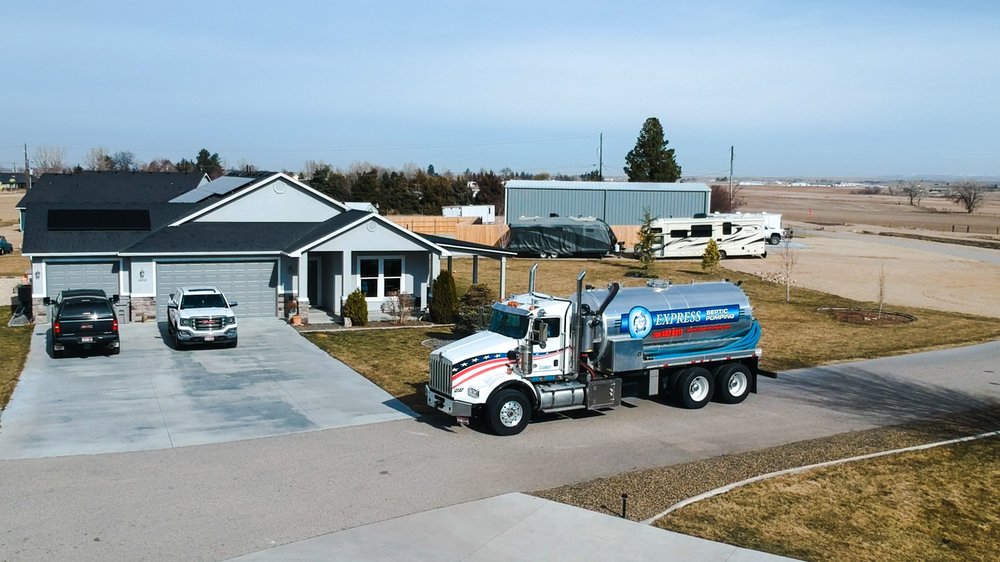 Slide of Express Septic & Drain Cleaning