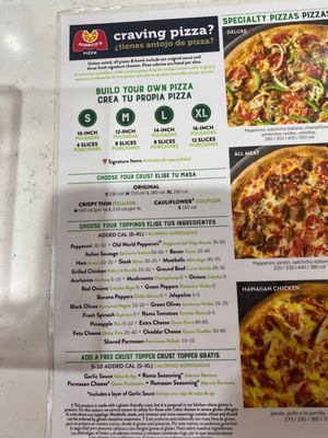 Menu photo 1 Marco's Pizza Jacksonville, FL Menu photo 1 Marco's Pizza Jacksonville, FL