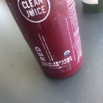 Clean Juice - Red 8 oz: Apple, carrot, beet, and lemon - Juice Bars & Smoothies Near Me - Park Ridge, Illinois