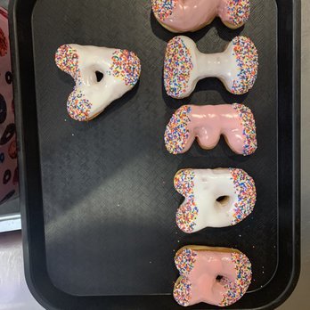 Donut Time - a tray of doughnuts with sprinkles - Donuts Near Me - Waxahachie, Texas