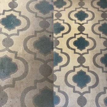 Mint Carpet Cleaning - My poor area rug.. before and after. - Carpet Cleaning Near Me Mint Carpet Cleaning - My poor area rug.. before and after. - Carpet Cleaning Near Me