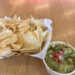 Chips and guacamole