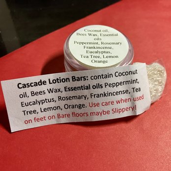 Cascade Foot Care By Nurses - Ingredients of the lotion bar and balm. - Podiatrists Near Me Cascade Foot Care By Nurses - Ingredients of the lotion bar and balm. - Podiatrists Near Me