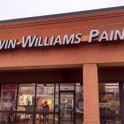 Sherwin-Williams Paint Store - Located in the Lanier Crossing shopping center to the right of Hobby Lobby.