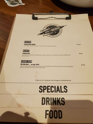 Menu photo 5 Site-1 Brewing Omaha, NE