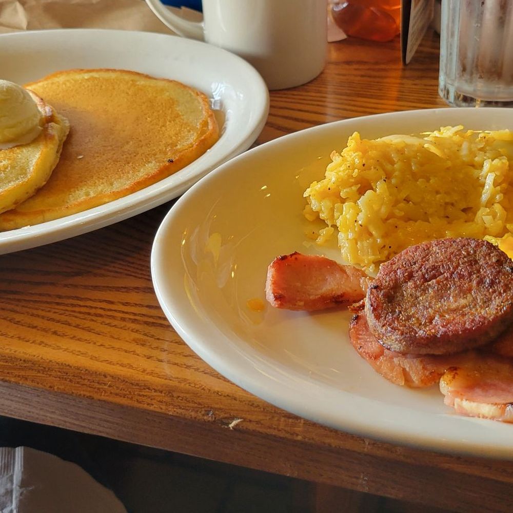 Cracker Barrel Old Country Store - Grandma's Pancake Combo! - Southern Near Me - Yuma, Arizona
