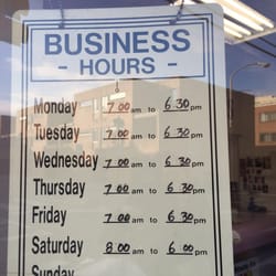 South Street Cleaners - Hours as of 1/11/16