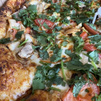 Thai Curry Pizza - Tom Yum pizza - Pizza Near Me - Long Beach, California Thai Curry Pizza - Tom Yum pizza - Pizza Near Me - Long Beach, California