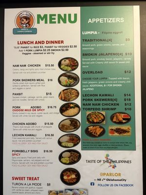 Menu photo 1 Rezzy’s Lumpia Express Oklahoma City, OK