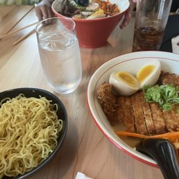 Curry Katsu Ramen w/ extra noodles Naruto Ramen Curry Katsu Ramen w/ extra noodles Naruto Ramen