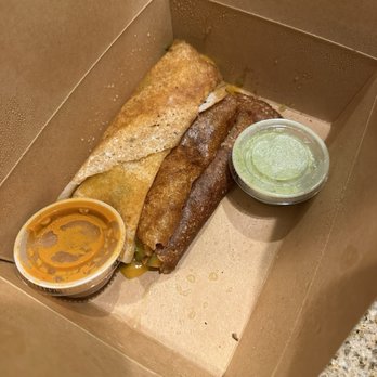 Paper Dosa - Green Chile Cheese - Indian Near Me - Santa Fe, New Mexico