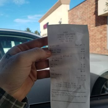 Gyroz - The cashier suggested I keep my receipt after declining me for a refund he said his boss doesn't issue a refund on low quality served food - Greek Near Me - Aurora, Colorado