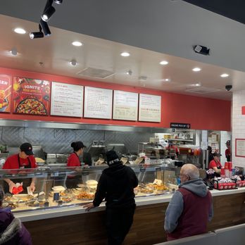 Panda Express - customers ordering food at the counter - Fast Food Near Me - Medford, Massachusetts
