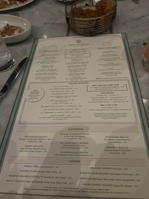 Menu photo 3 Swift & Sons Steakhouse Chicago, IL
