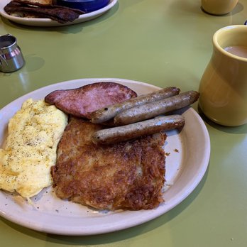 Snooze, an A.M. Eatery - Snooze classic, scrambled eggs, hash browns extra crispy - Breakfast & Brunch Near Me - Tustin, California Snooze, an A.M. Eatery - Snooze classic, scrambled eggs, hash browns extra crispy - Breakfast & Brunch Near Me - Tustin, California