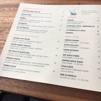 El Five - Part 3 of their menu as of 4/29/17 - Tapas/Small Plates Near Me - Denver, Colorado El Five - Part 3 of their menu as of 4/29/17 - Tapas/Small Plates Near Me - Denver, Colorado