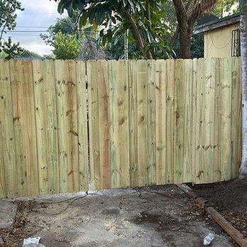 Fences Elle - Wooden gates with Metal frame. - Fences & Gates Near Me