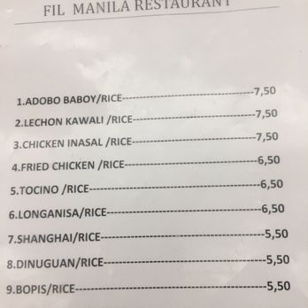 Fil Manila - Asian Fusion Near Me - Barcelona, B Fil Manila - Asian Fusion Near Me - Barcelona, B