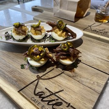 Katie's Cafe & Bakery - Deviled eggs app - Bakeries Near Me - Livingston, Texas