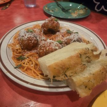 Panciuto - Spaghetti and meatballs - Desserts Near Me - Austin, Texas