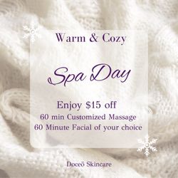 Doceo Skincare - Spa Day your way!