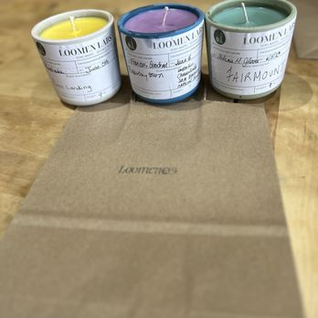 Loomen Labs - Finished products. - Candle Stores Near Me - Philadelphia, Pennsylvania
