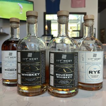 117 West Spirits - Whiskeys - Distilleries Near Me - Vista, California