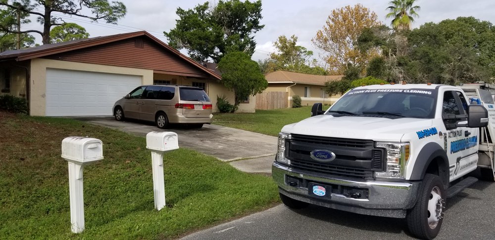 Slide of Action Plus Pressure Cleaning