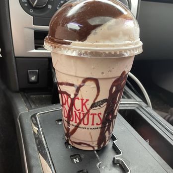 Duck Donuts - Donut-Topped Chocolate Milkshake - Donuts Near Me - Boiling Springs, South Carolina