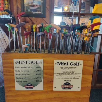 Schnapps Bar - Mini golf for the kids - Bars Near Me - National Park, MWT Schnapps Bar - Mini golf for the kids - Bars Near Me - National Park, MWT