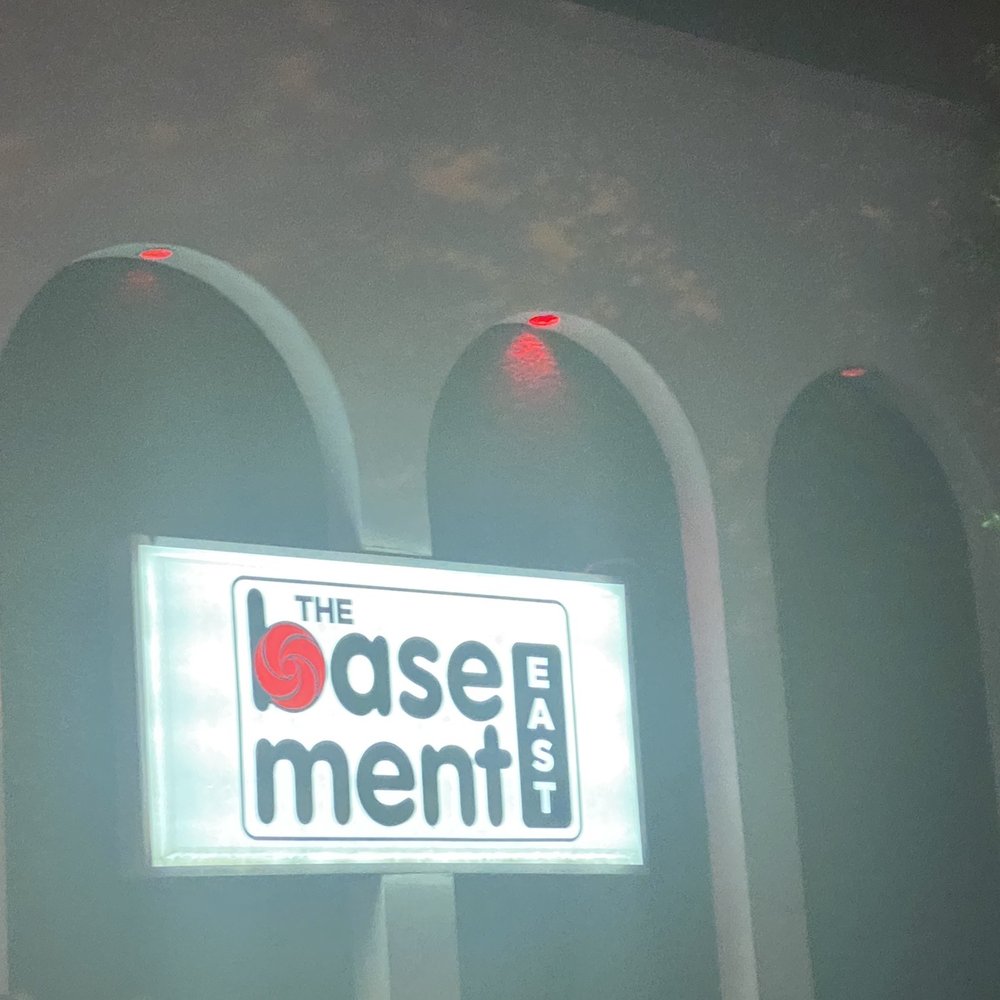 Sign for the venue